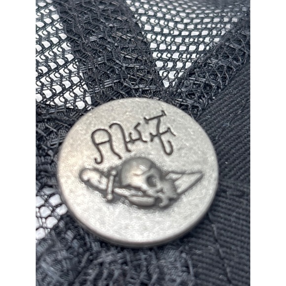 Ed Hardy Trucker Hat Embroidered Japan Dragon Black/Orange - Picture 8 of 12